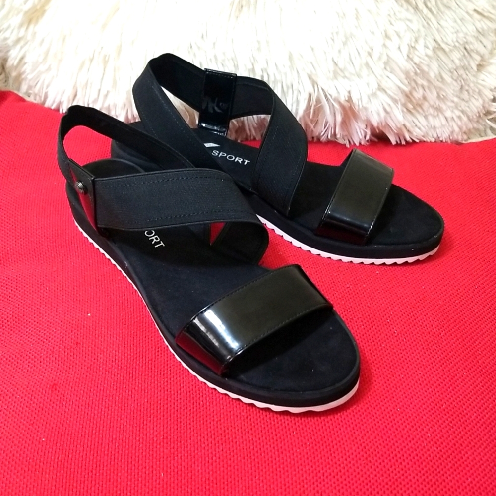 Anne Klein Sport Black Sandals